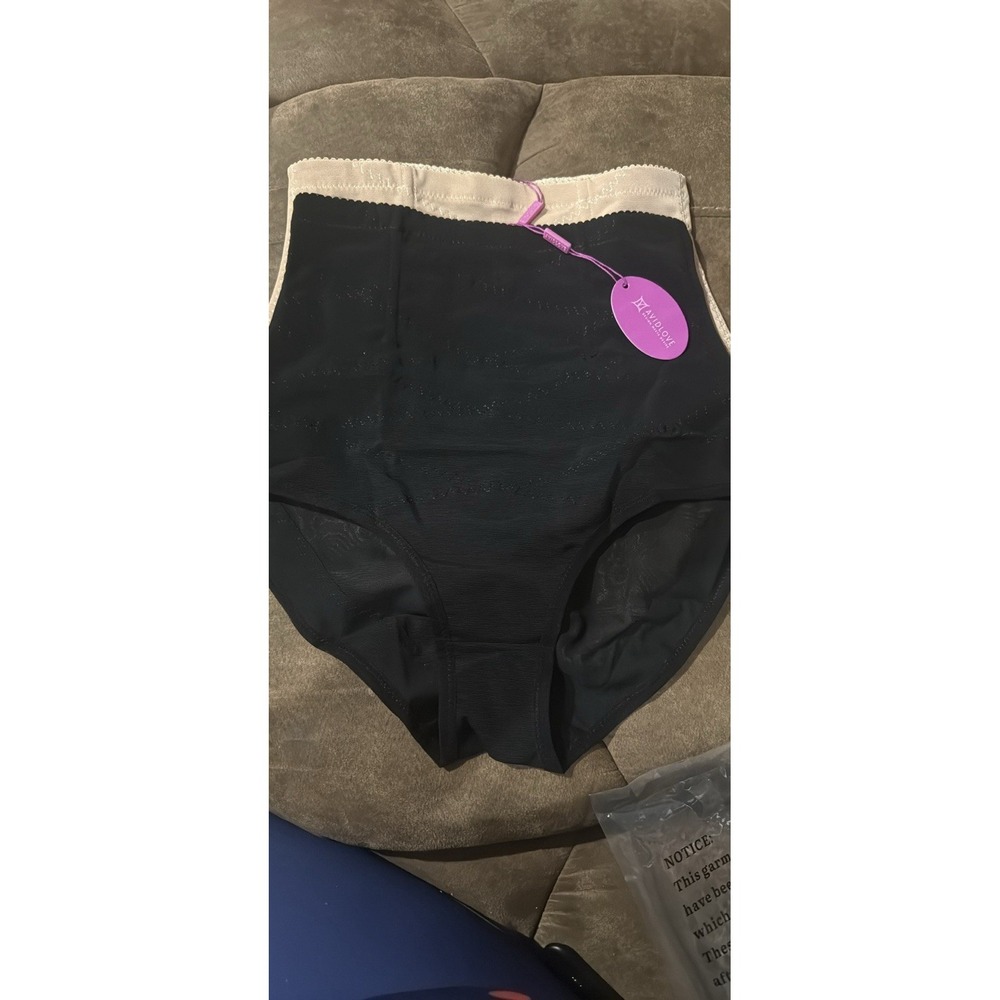Avidlove Tummy Control Shapewear –‎ 2 Pack (Black & Nude)Size: Large
